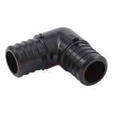 SharkBite UP260 1 in. x 1 in. Poly Barb Elbow PEX Crimp Fitting