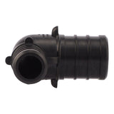 SharkBite UP274 Poly Barb Reducing Elbow 3/4 in x 1/2 in for PEX and PE-RT Pipe - 3