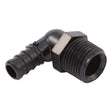 SharkBite UP280 1/2 in. x 1/2 in. Poly Barb Adapter Elbow with Male NPT Threads for PEX Pipe