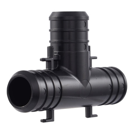 SharkBite UP370 3/4 in. x 3/4 in. x 3/4 in. Poly Barb Tee for PEX or PE-RT Pipe