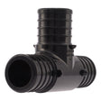 SharkBite UP374 1 in x 1 in x 1 in Poly Barb Tee for PEX and PE-RT Pipe
