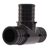 SharkBite UP374 1 in x 1 in x 1 in Poly Barb Tee for PEX and PE-RT Pipe