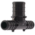 SharkBite UP408 1/2 in. x 1/2 in. x 3/4 in. Poly Barb Bullnose PEX Tee