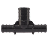 SharkBite UP408 1/2 in. x 1/2 in. x 3/4 in. Poly Barb Bullnose PEX Tee - 2