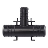 SharkBite UP412 3/4 in x 3/4 in x 1/2 in Poly Barb Reducing Tee for PEX and PE-RT Pipe - 2