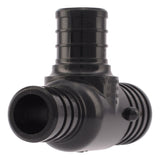 SharkBite UP414 1 in x 3/4 in x 3/4 in Poly Barb Reducing Tee for PEX and PE-RT Pipe