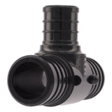 SharkBite UP416 1 in. x 1 in. x 3/4 in. Poly Barb Reducing Tee for PEX and PE-RT Pipe
