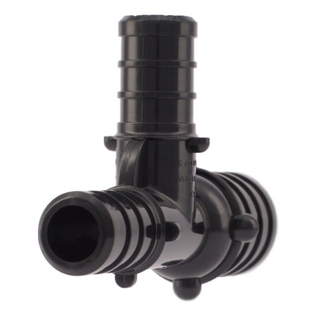 SharkBite UP454 Poly Barb Reducing Tee 3/4 in. x 1/2 in. x 1/2 in. for PEX Pipe
