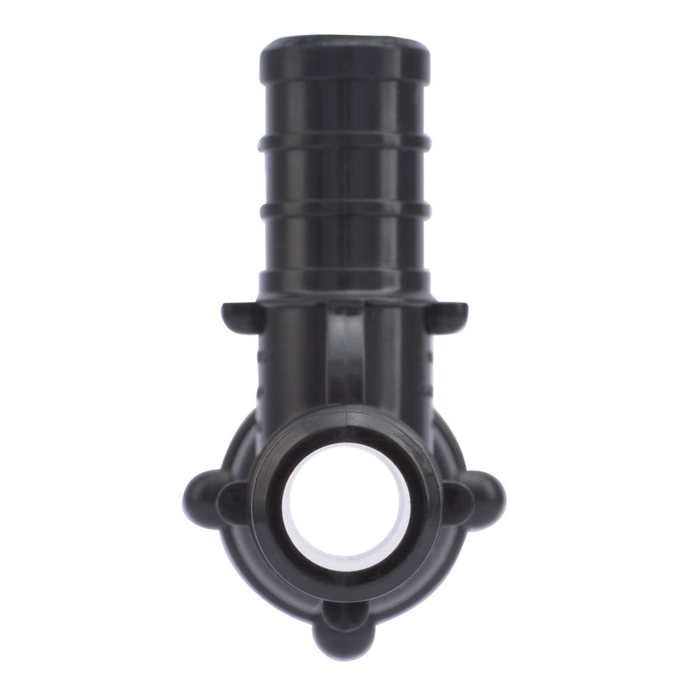 SharkBite UP454 Poly Barb Reducing Tee 3/4 in. x 1/2 in. x 1/2 in. for PEX Pipe - 3