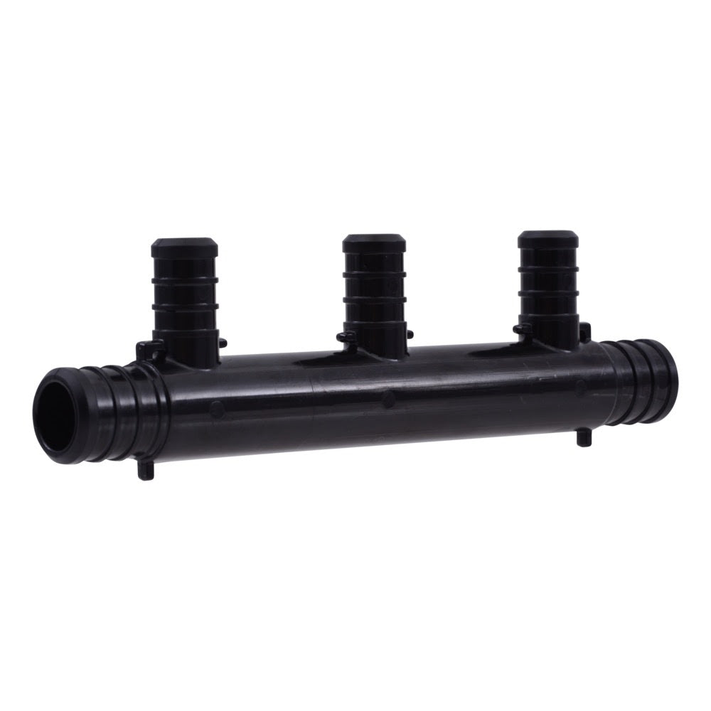 SharkBite UPMPT3O Poly Barb 3-Port Multi-Port Open Tee 3/4 in. Inlet x 1/2 in. Outlet