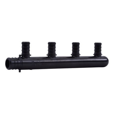 SharkBite UPMPT4C Poly Barb 4-Port Closed Tee 3/4 in. Inlet x 1/2 in. Outlet