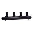 SharkBite UPMPT4O 3/4 in. Inlet x 1/2 in. Outlet Poly Barb 4-Port Multi-Port Open Tee