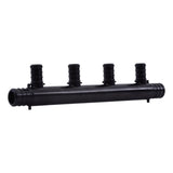 SharkBite UPMPT4O 3/4 in. Inlet x 1/2 in. Outlet Poly Barb 4-Port Multi-Port Open Tee
