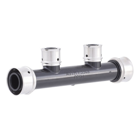 SharkBite UPP-2PO-757550 3/4 in. x 1/2 in. 2 Port PEX Press Multi Port Tee Open