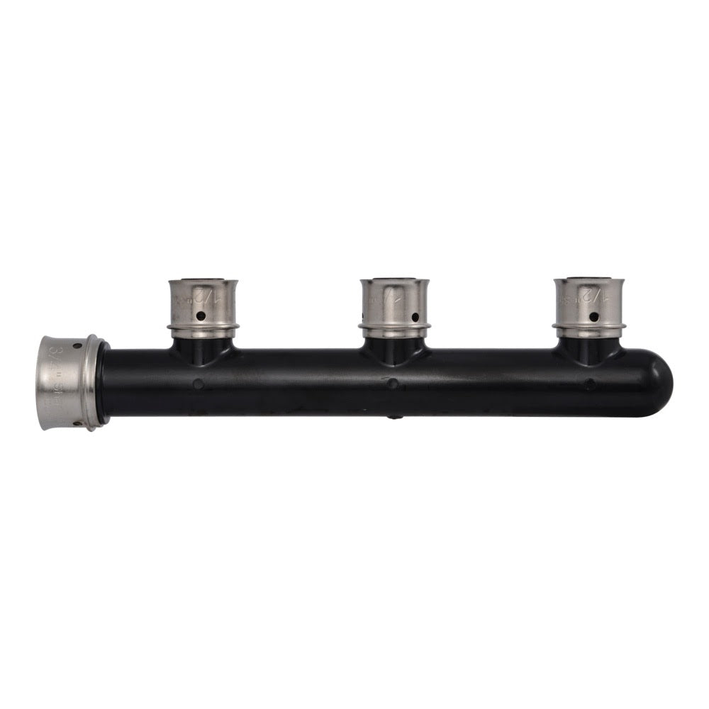 SharkBite UPP-3PC-757550 0.75 in Inlet x Three 0.5 in Outlets PEX Press Poly Multi Port Tee Closed - 3