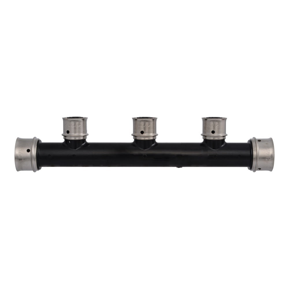 SharkBite UPP-3PO-757550 PEX Press Poly Multi Port Tee 3/4 in. Inlet x 3 1/2 in. Outlets Open - 3