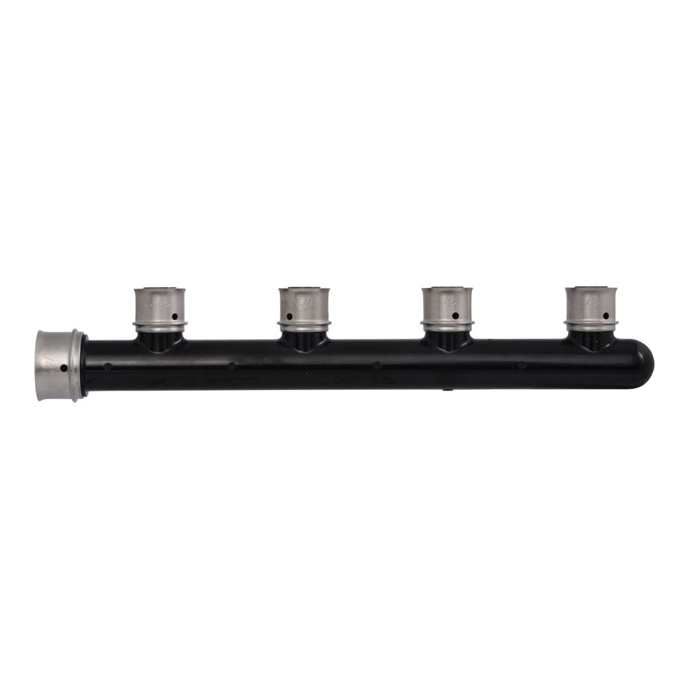 SharkBite UPP-4PC-757550 3/4 in. x 1/2 in. PEX Press Poly Multi-Port Tee with 4 Closed Outlets - 3
