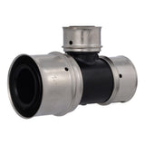 SharkBite UPP08352822 Poly PEX Press Reducing Tee Fitting 1-1/4 in. x 1 in. x 3/4 in.
