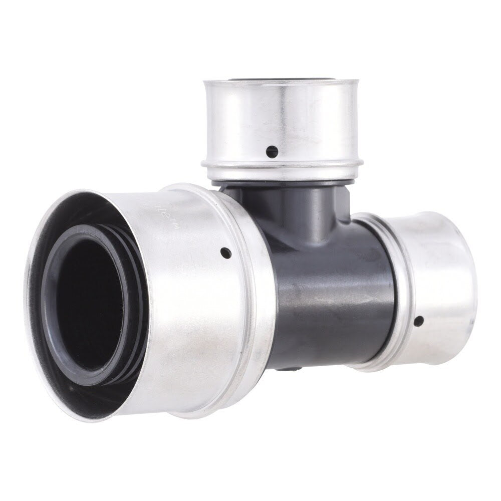 SharkBite UPP08412828 Poly PEX Press Reducing Tee 1-1/2 in. x 1 in. x 1 in.