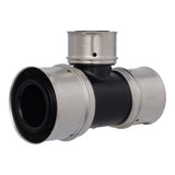 SharkBite UPP08413528 PEX Press Poly Reducing Tee 1-1/2 in. x 1-1/4 in. x 1 in.