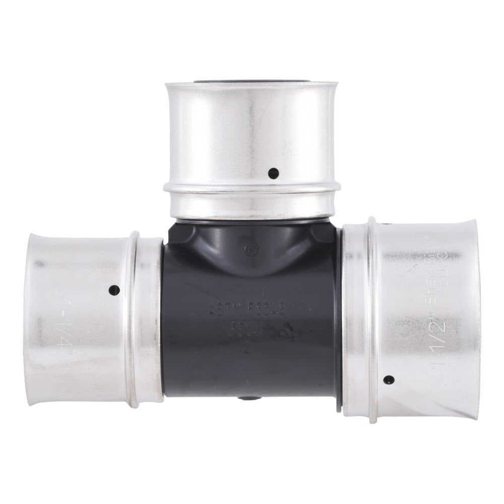 SharkBite UPP08413535 1-1/2 in. x 1-1/4 in. x 1-1/4 in. Poly PEX Press Reducing Tee - 3