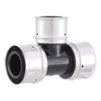 SharkBite UPP08414135 Poly PEX Press Reducing Tee 1-1/2 in x 1-1/2 in x 1-1/4 in