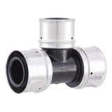 SharkBite UPP08414135 Poly PEX Press Reducing Tee 1-1/2 in x 1-1/2 in x 1-1/4 in