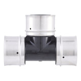 SharkBite UPP0841 1-1/2 in. x 1-1/2 in. x 1-1/2 in. Poly PEX Press Tee - 3