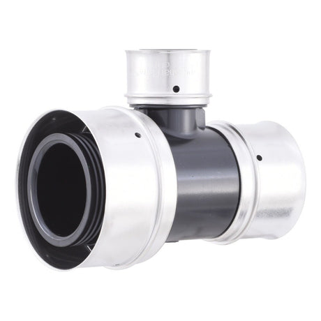 SharkBite UPP08544128 Poly PEX Press Reducing Tee 2 in x 1.5 in x 1 in Lead Free Polymer Fitting