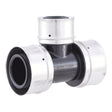 SharkBite UPP08545441 Poly PEX Press Reducing Tee 2 in x 2 in x 1-1/2 in
