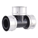 SharkBite UPP0854 2 in. x 2 in. x 2 in. Poly PEX Press Tee Fitting