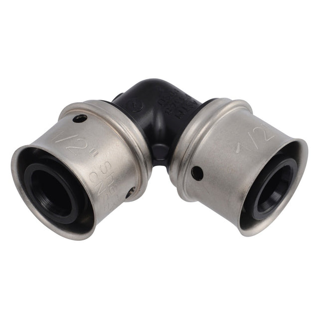 SharkBite UPP248 1/2 in. x 1/2 in. Poly PEX Press Elbow