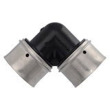 SharkBite UPP260 1 in x 1 in Poly PEX Press Elbow with Integrated Stainless Steel Sleeves - 3