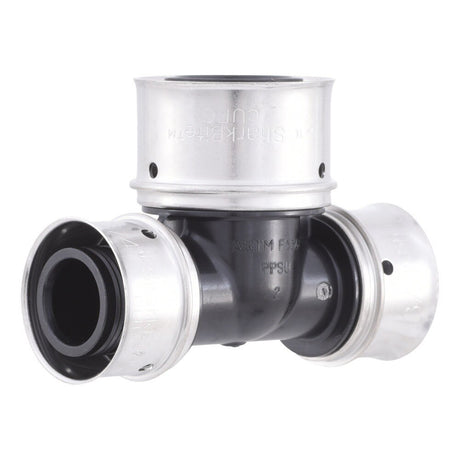 SharkBite UPP413 Poly PEX Press Reducing Tee 3/4 in x 3/4 in x 1 in