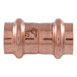 SharkBite UPR008X5 1/2 in. Copper Press Coupling with Stop for Copper Pipe (5 Pack) - 3