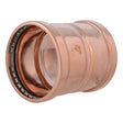 SharkBite UPR0105 4 in. Large Diameter Copper Press Coupling with Stop