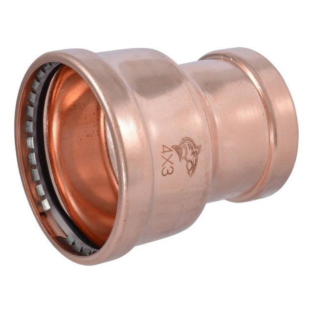 SharkBite UPR0110579 4 in. x 3 in. Large Copper Press Reducing Coupling