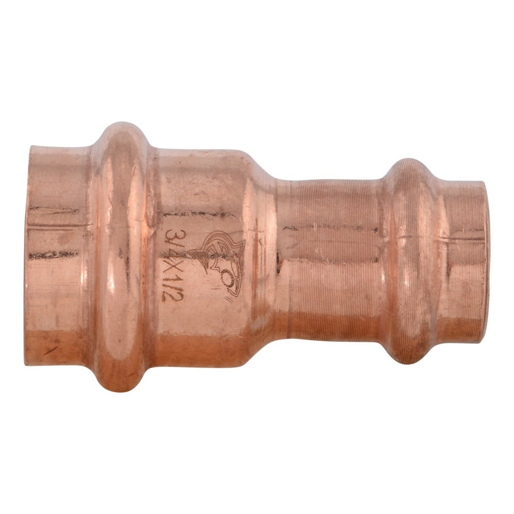 SharkBite UPR012216X5 3/4 in. x 1/2 in. Copper Press Reducing Coupling (5 Pack) - 3
