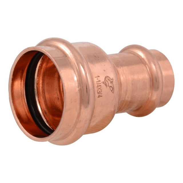 SharkBite UPR013522X4 1-1/4 in. x 3/4 in. Copper Press Reducing Coupling (4 Pack)
