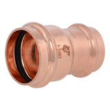 SharkBite UPR013528X4 1-1/4 in. x 1 in. Copper Press Reducing Coupling for Copper Pipe (4 Pack)