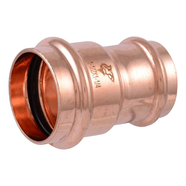 SharkBite UPR014135X4 1-1/2 in. x 1-1/4 in. Copper Press Reducing Coupling (4 Pack)