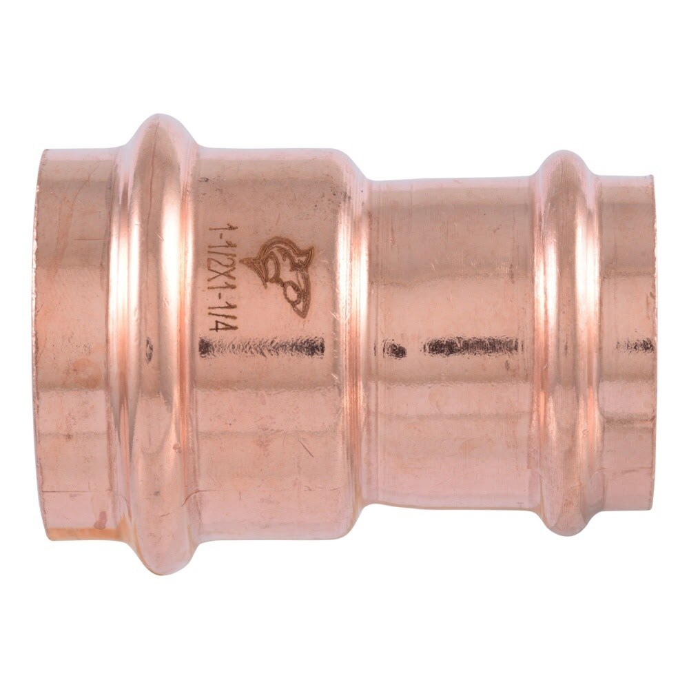 SharkBite UPR014135X4 1-1/2 in. x 1-1/4 in. Copper Press Reducing Coupling (4 Pack) - 3