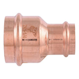 SharkBite UPR015135X2 2 in. x 1-1/4 in. Copper Press Reducing Coupling for Copper Tubing (2 Pack) - 3