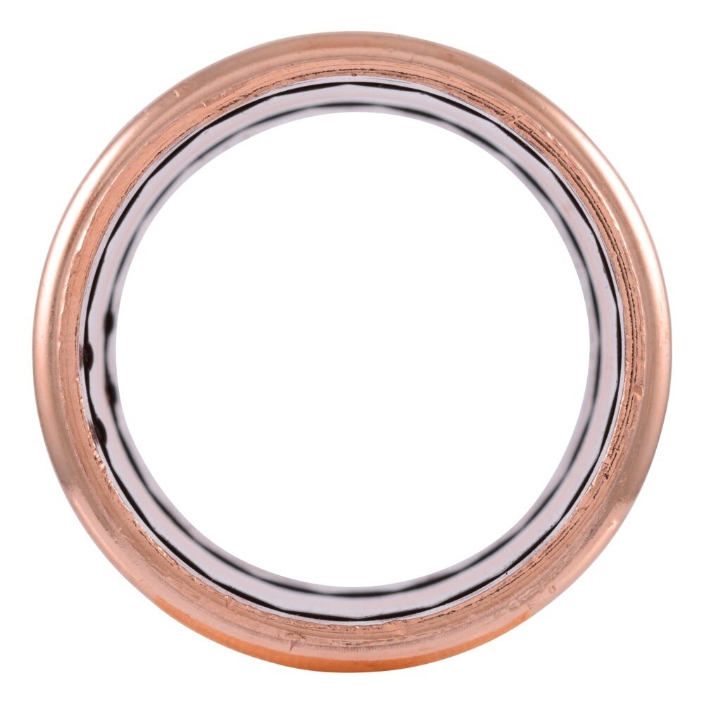 SharkBite UPR0154X2 2 in Copper Press Coupling with Stop for Copper Pipe (2 Pack) - 2