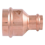 SharkBite UPR015528X2 2 in. x 1 in. Copper Press Reducing Coupling (2 Pack) - 3