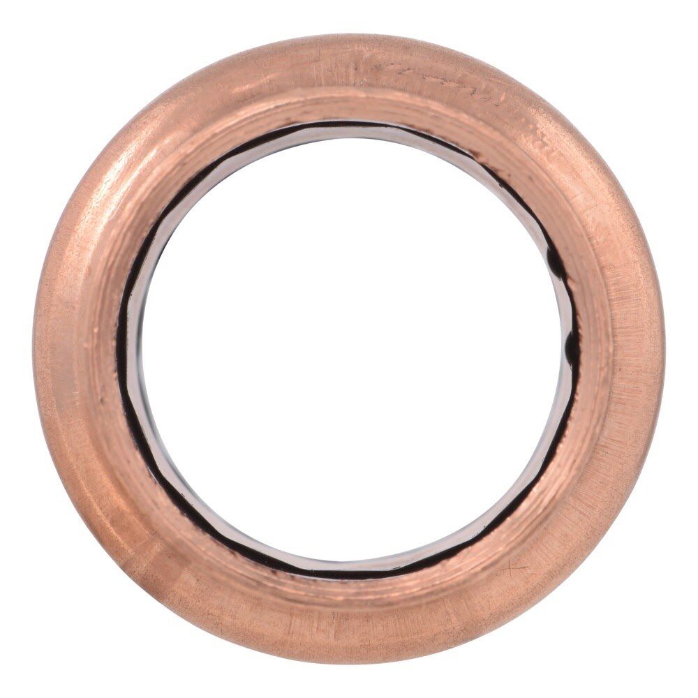 SharkBite UPR016X5 3/4 in. Copper Press Coupling with Stop for Copper Pipe (5 Pack) - 2