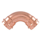 SharkBite UPR0241X2 1-1/2 in Copper Press 90 Degree Short Radius Elbow Fitting (2 Pack) - 3