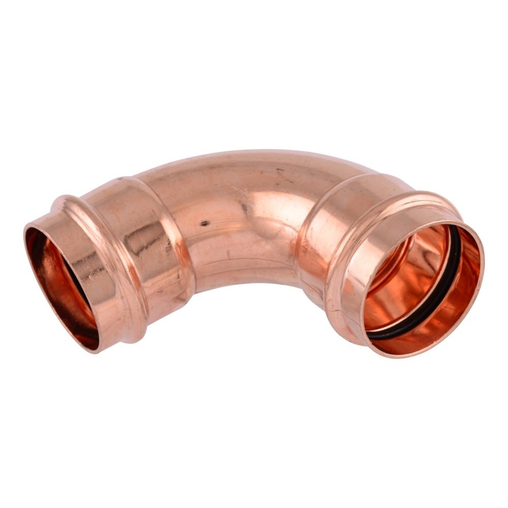 SharkBite UPR0254X2 2 in Copper Press 90 Degree Short Radius Elbow (2 Pack)