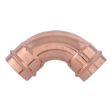 SharkBite UPR0254X2 2 in Copper Press 90 Degree Short Radius Elbow (2 Pack) - 3