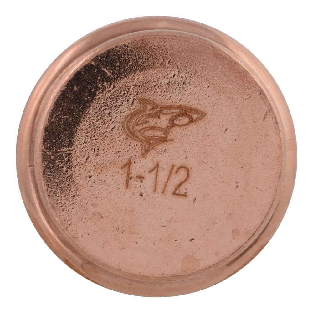 SharkBite UPR0441X5 1-1/2 in. Copper Press Cap for Sealing Pipe Ends (5 Pack) - 2